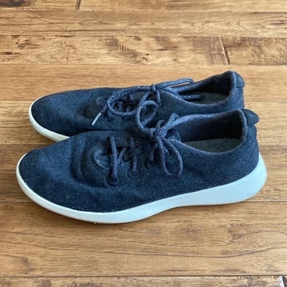 Allbirds Men's Wool Runners Merino Wool Sneakers Charcoal Dark Gray Size 11 - Picture 6 of 11